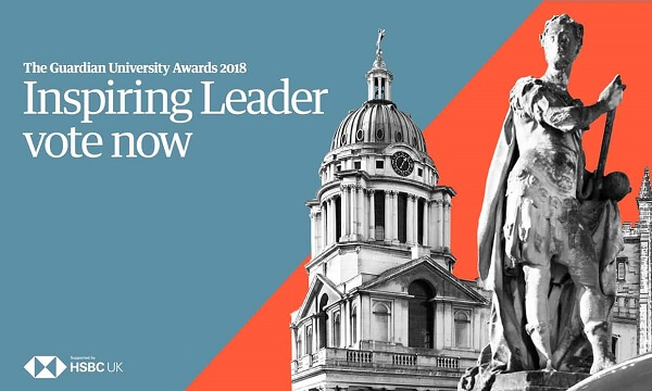 Higher education’s most inspiring leader 2018 – the shortlist image