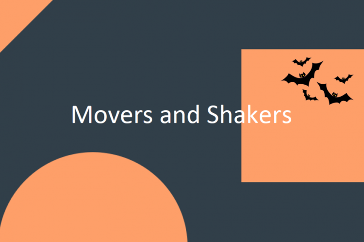 Movers and Shakers October 2019 image