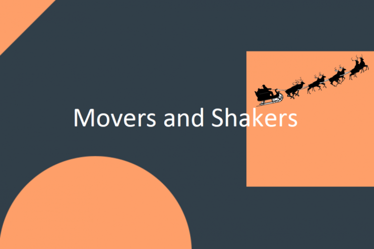 Movers and Shakers December 2018 image